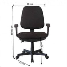 ATAN Kancelářská židle COLBY NEW - černá