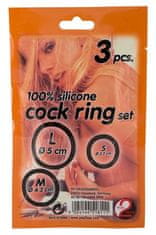 You2toys You2Toys Silicone Cock Ring Set 3 pcs