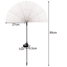 Gardlov 23561 solární zahradní lampa - pampelišky