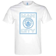 Fan-shop Tričko MANCHESTER CITY Square white Velikost: L