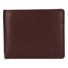Lagen Pánská kožená peněženka LG-7655 BRN