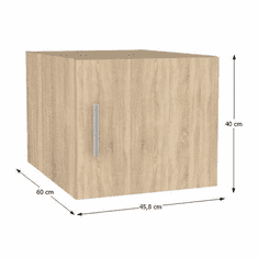 ATAN Nástavec na skříň INVITA TYP 6 - dub sonoma
