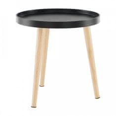 ATAN Příruční stolek SANSE TYP 2 - černá/přírodní