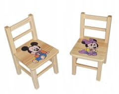 ATAN Dětský set Wood Mickey a Minnie DSBH1761