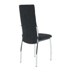 ATAN Židle ADORA NEW - černá látka / kov