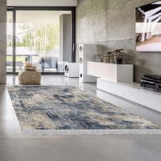 ATAN Oboustranný koberec GAZAN 120x180 cm - modrá/vzor