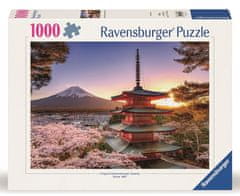 Ravensburger Puzzle 120005827 Rozkvetlé třešně v Japonsku 1000 dílků