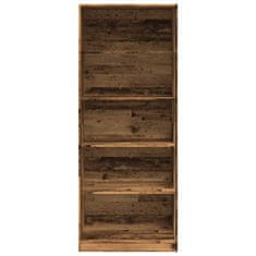 Vidaxl Šatní skříň old wood 80 x 50 x 200 cm kompozitní dřevo