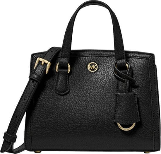 Michael Kors Dámská kožená crossbody kabelka 32R3G7CC0T Black