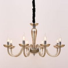 ACA ACA Lighting Crystal závěsné svítidlo BLK82188PCNC