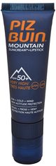 PizBuin Sluneční krém SPF 50+ a ochranný balzám na rty SPF 30 2 v 1 (Mountain Combi "2 in 1" Sun Cream SPF 5