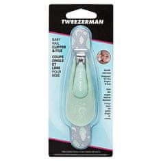 Tweezerman Dětské štipky a pilník na nehty (Baby Nail Clipper with File)