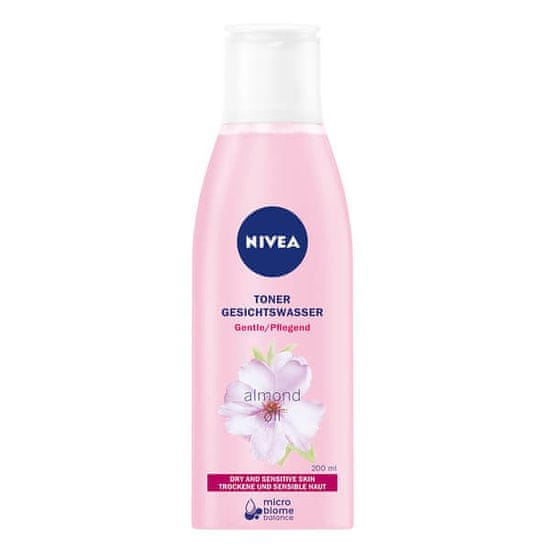 Nivea Zklidňující čisticí pleťová voda pro suchou a citlivou pleť 200 ml