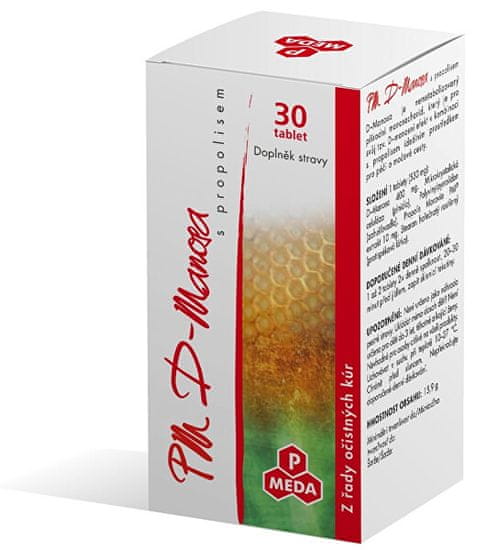 Purus Meda PM D-Manosa s propolisem 30 tablet