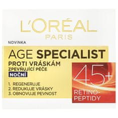 L’ORÉAL PARIS Noční krém proti vráskám Age Specialist 45+ 50 ml