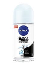 Nivea Kuličkový antiperspirant Invisible For Black & White Pure 50 ml