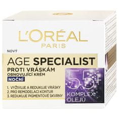 L’ORÉAL PARIS Noční krém proti vráskám Age Specialist 55+ 50 ml