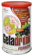 Geladrink Ferritin nápoj Černý rybíz 360 g