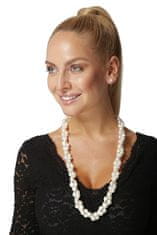 JwL Luxury Pearls Dlouhý náhrdelník z bílých pravých perel JL0076