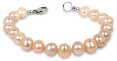 JwL Luxury Pearls Náramek z pravých lososových perel JL0142