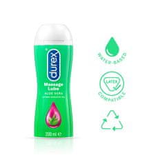 Durex Intimní masážní gel 2v1 s Aloe Vera 200 ml