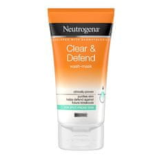 Neutrogena Čisticí maska Clear & Defend (Wash-Mask) 150 ml