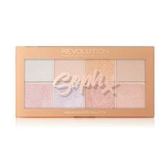 Makeup Revolution Paletka rozjasňovačů Soph X (Highlighter Palette) 16 g