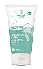 Weleda Sprchový krém a šampon 2 v 1 Čarovná máta 150 ml