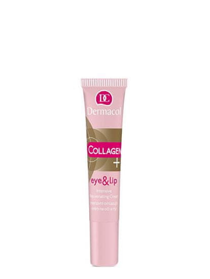 Dermacol Intenzivní omlazující krém na oči a rty Collagen Plus (Intensive Rejuvenating Eye & Lip Cream) 15 ml