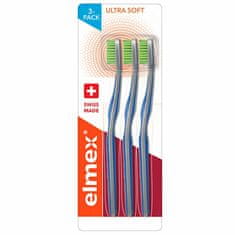 Elmex Zubní kartáček Ultra Soft 3 kusy