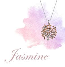 Hot Diamonds Luxusní stříbrný náhrdelník se stromem života Jasmine DP700 (řetízek, přívěsek)