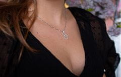Hot Diamonds Stříbrný náhrdelník s pravým diamantem Lily DP733
