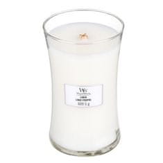 Woodwick Vonná svíčka váza Linen 609,5 g