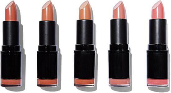 Revolution PRO Sada pěti rtěnek Bare (Lipstick Collection) 5 x 3,2 g