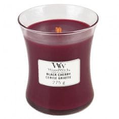 Woodwick Vonná svíčka váza Black Cherry 275 g