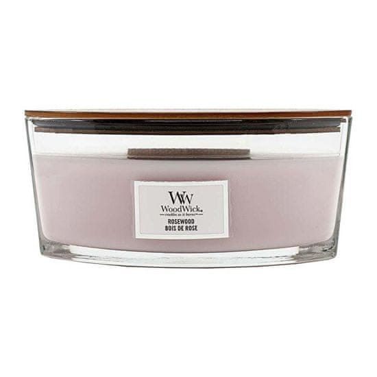 Woodwick Vonná svíčka loď Rosewood 453,6 g