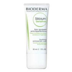 Bioderma Hydratační zklidňující krém pro pleť vysušenou a podrážděnou léčbou akné Sébium Sensitive (Soothing