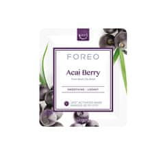 Foreo Vyhlazující pleťová maska Acai Berry (Smoothing Mask) 6 x 6 g