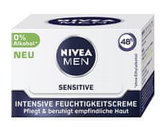 Nivea Intenzivně hydratační krém Men Sensitive (Intensive Face Cream) 50 ml