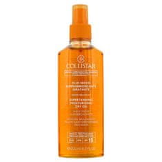 Collistar Olej na opalování SPF 15 (Supertanning Moisturizing Dry Oil) 200 ml