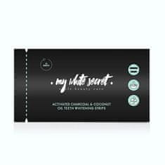 My White Secret Bělicí pásky na zuby s aktivním uhlím Whitening Strips 14 ks