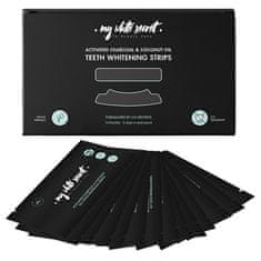 My White Secret Bělicí pásky na zuby s aktivním uhlím Whitening Strips 14 ks