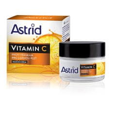 Astrid Noční krém proti vráskám pro zářivou pleť Vitamin C 50 ml