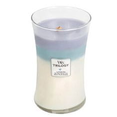 Woodwick Vonná svíčka váza velká Trilogy Calming Retreat 609,5 g