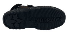 Lumberjack pánské sandály Roughly v tmavě hnědé 