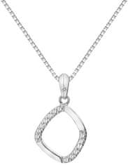Hot Diamonds Stříbrný náhrdelník s diamantem Behold DP782 (řetízek, přívěsek)