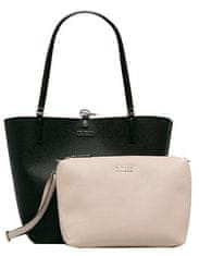 Guess Dámská kabelka Alby Toggle Tote HWVG74 55230 Black/Stone