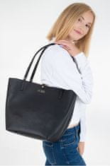 Guess Dámská kabelka Alby Toggle Tote HWVG74 55230 Black/Stone