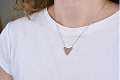 Troli Moderní ocelový náhrdelník s ozdobou Chains Rose Gold