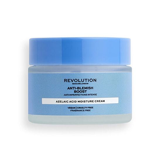 Revolution Skincare Zklidňující pleťový krém Anti Blemish Boost (Azelaic Acid Moisture Cream) 50 ml